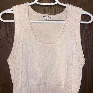 Reformation Norma Sweater Tank